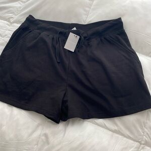West Loop Cotton Black Shorts NWT